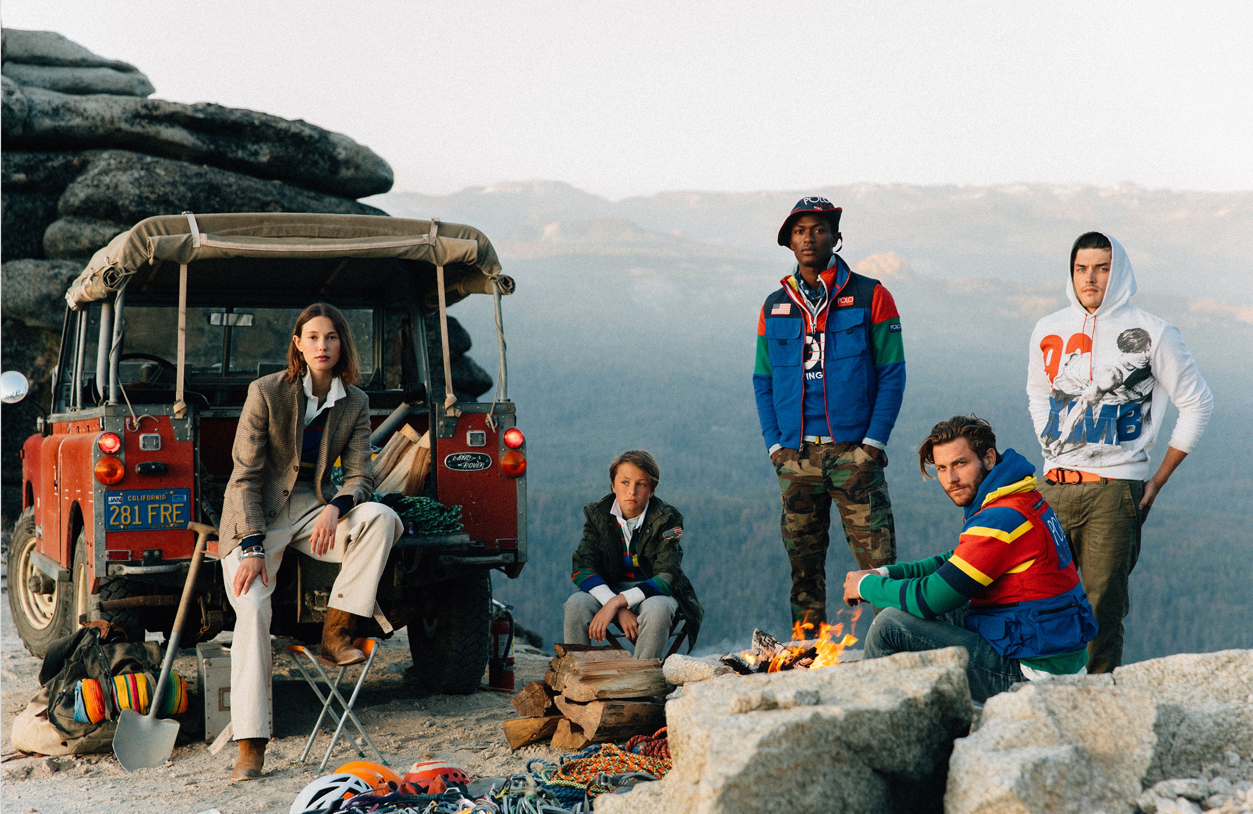 La collection Polo Hi Tech Automne 2018, photographi&eacute;e dans le parc national de Yosemite par Tom Gould.