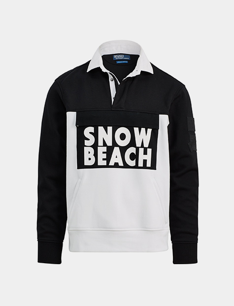 Snow Beach Hooded Rugby