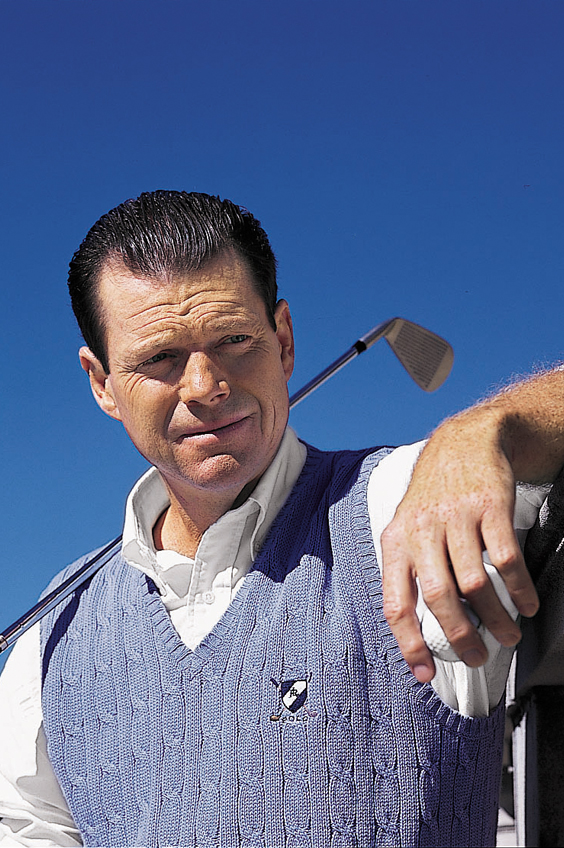 The Stanford University graduate and legendary golfer&#xA0;looking dapper for a Ralph Lauren photo shoot in 1998