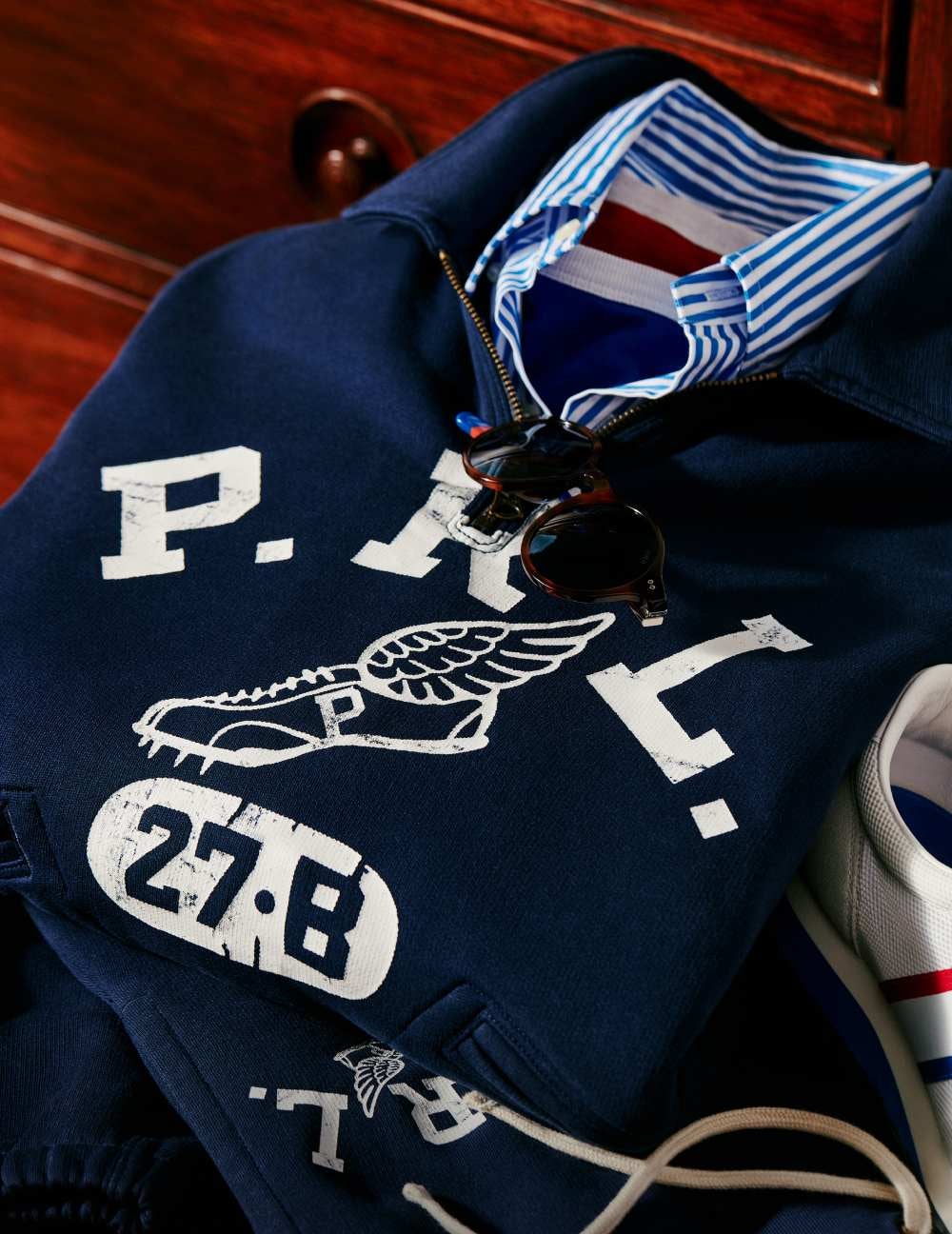 Vintage Fit Logo Fleece Sweatshirt