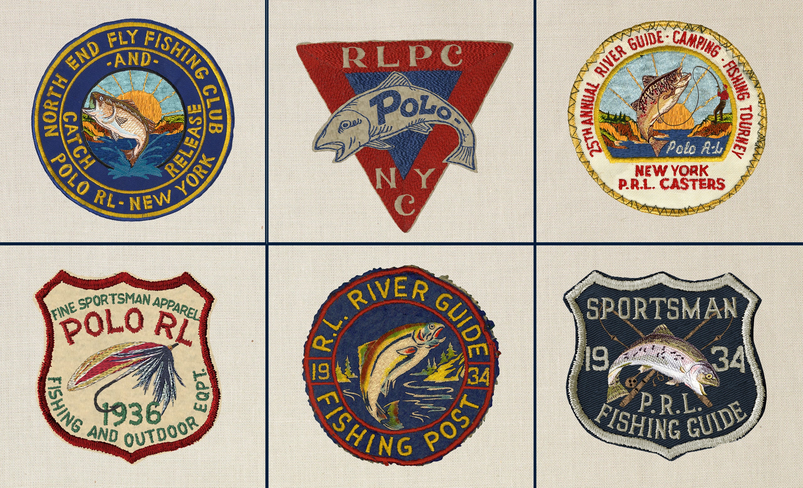 S&eacute;lection d&rsquo;&eacute;cussons Ralph Lauren vintage inspir&eacute;s de la p&ecirc;che