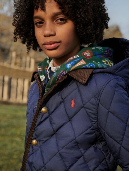 T-shirt à poche rayé en jersey de coton pour bébé garçon | Ralph Lauren® FR