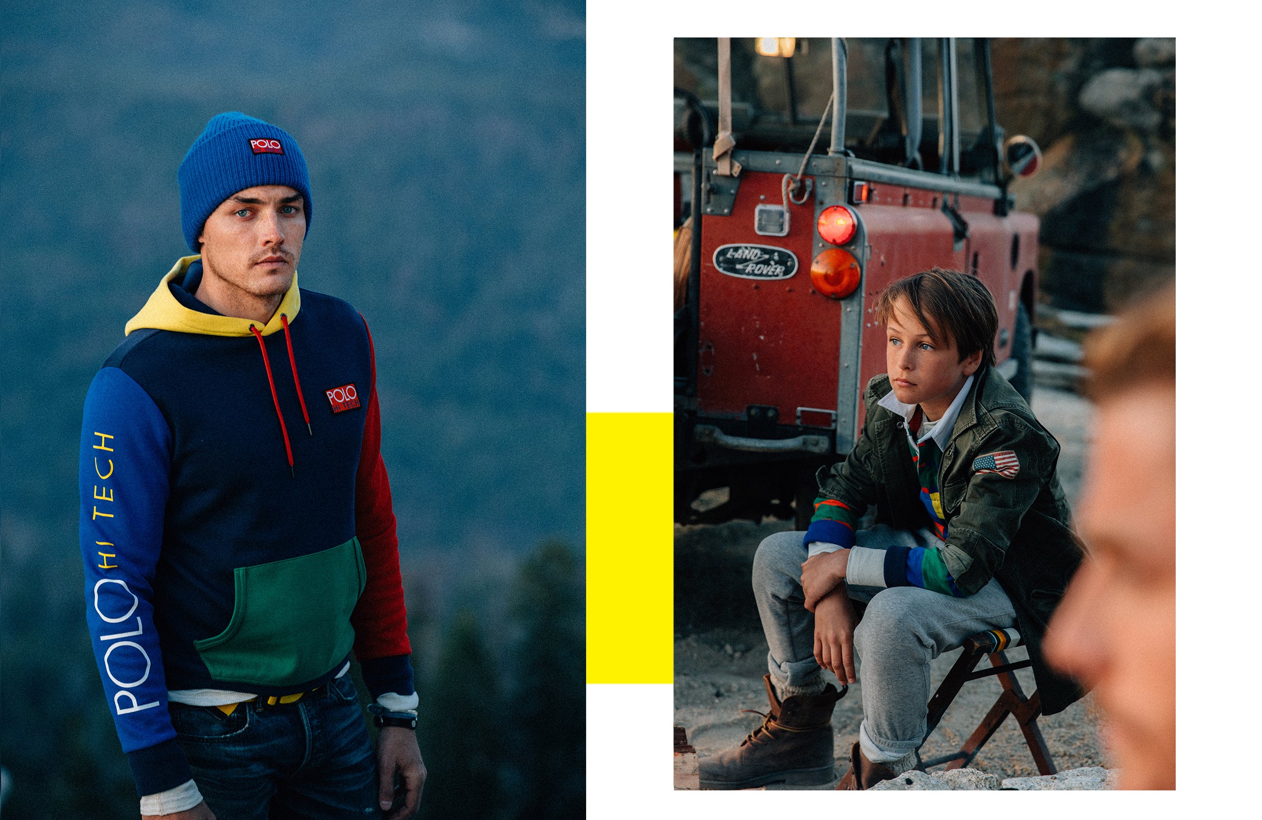 La collection Polo Hi Tech Automne 2018, photographi&eacute;e dans le parc national de Yosemite par Tom Gould.