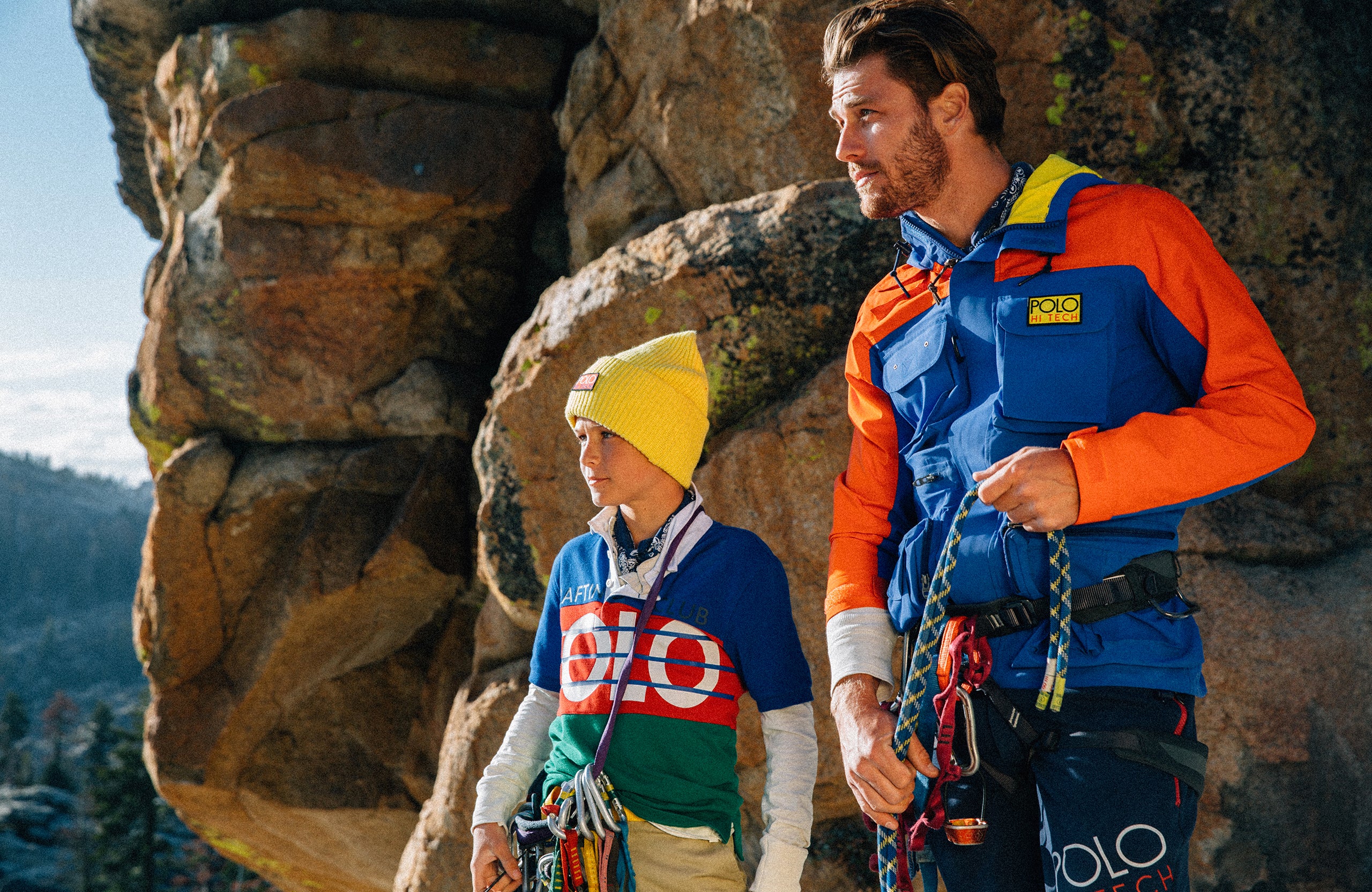 La collection Polo Hi Tech Automne 2018, photographi&eacute;e dans le parc national de Yosemite par Tom Gould.