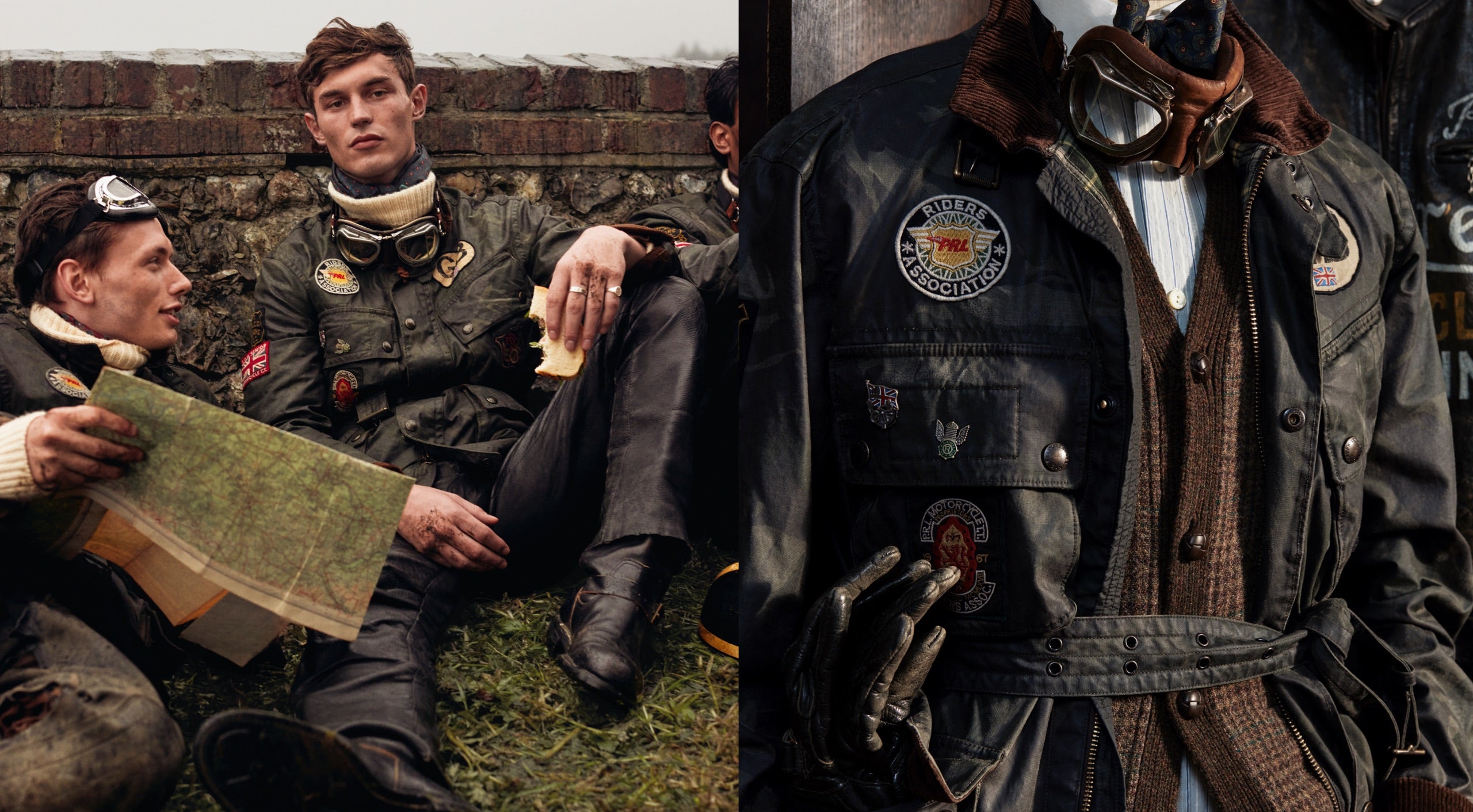 <strong>ON LOCATION</strong><br/><span>This season of Polo Originals, inspired by the golden era of Grand Prix car racing, was photographed at the Goodwood Motor Circuit, which is located in West Sussex, on the 12,000-acre Goodwood Estate. The Circuit has since become known for hosting a number of prestigious motorsport events, including the famous Festival of Speed and Revival.</span> <br/><rlmag_link href="https://www.ralphlauren.fr/en/search?cgid=brands-prl-tough-and-refined-cg"><button class="shop-collection">Shop the Story</button></rlmag_link>