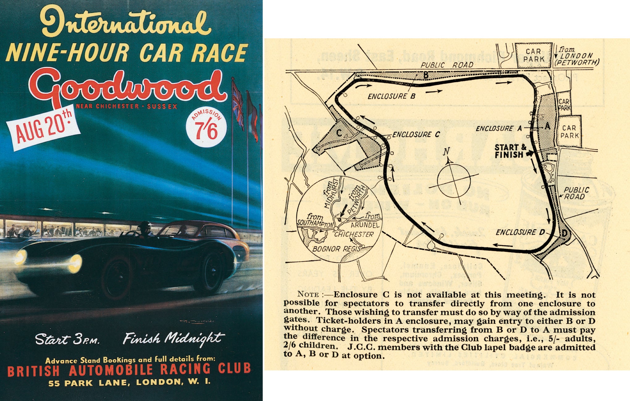<strong>LES ANN&Eacute;ES PASSENT &Agrave; GRANDE VITESSE</strong><br/><span>Un aper&ccedil;u de Goodwood au fil des ans, notamment le moment o&ugrave; Stirling Moss et Carroll Shelby ont partag&eacute; la sc&egrave;ne lors de la c&eacute;r&eacute;monie de remise des prix</span> 