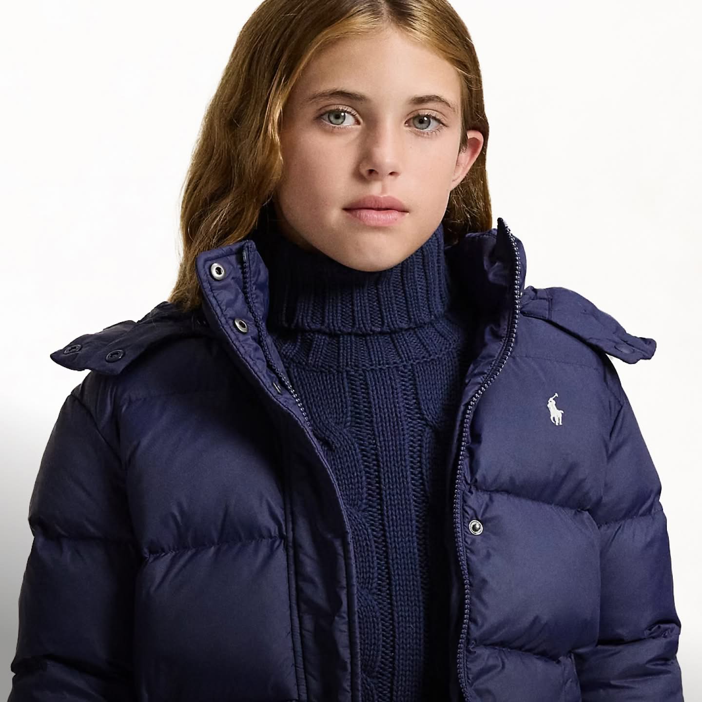 Gilet Matelassé Fille Husky – 13 Ans – Vert Pâle – Fabriqué En Italie – Neuf