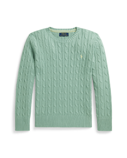 Pull en coton torsadé