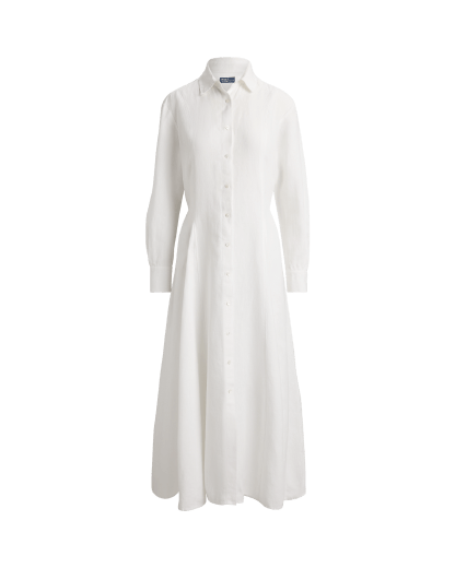 Robe-chemise en lin 