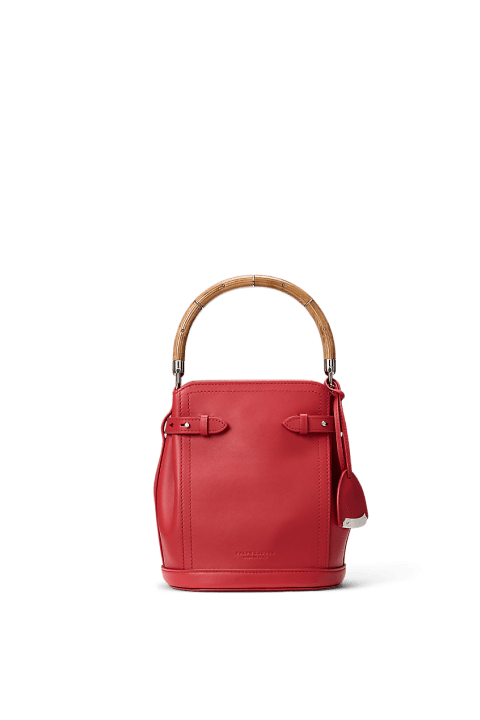 Le petit sac seau Ralph en vachette