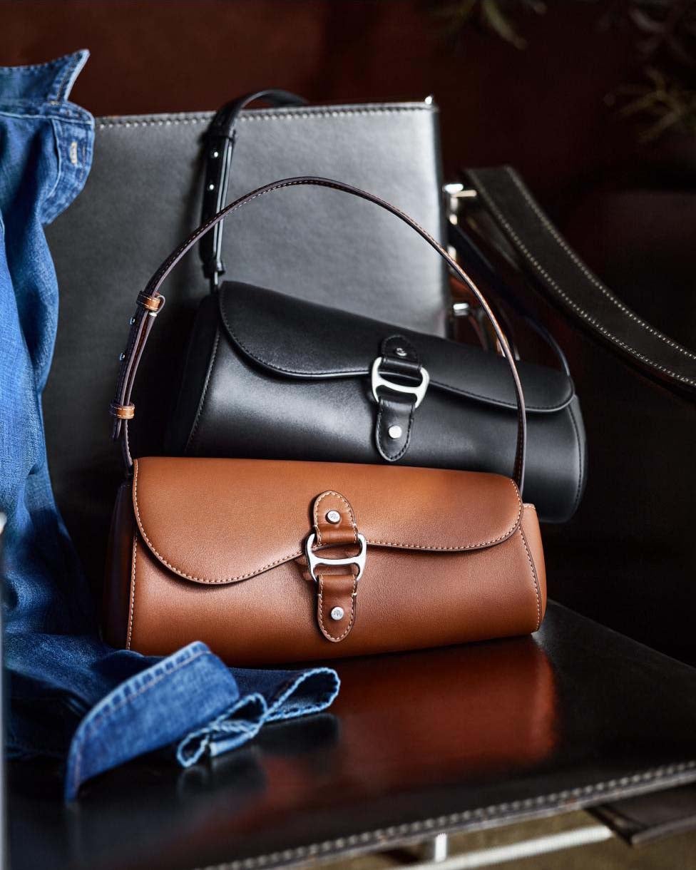 Sac horizontal Tasha moyen en cuir