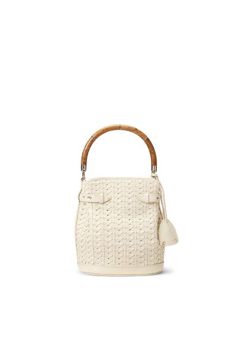 Le petit sac seau Ralph tressé
