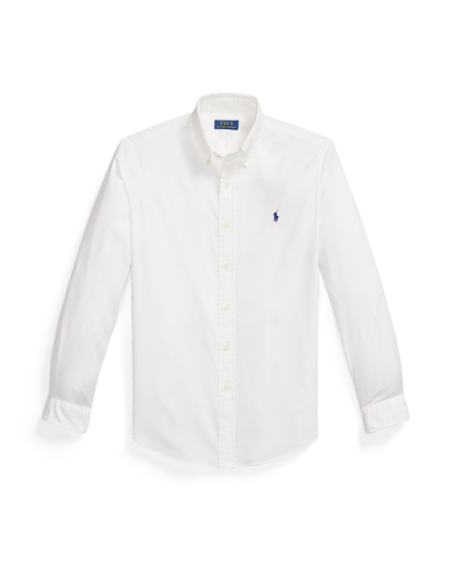 Chemise Oxford teinte en pièce Slim Fit