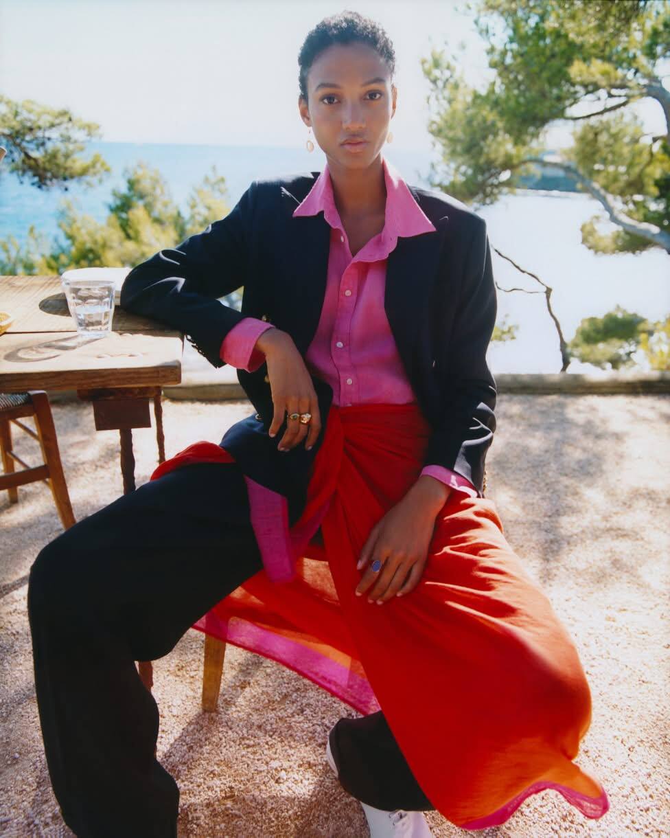 Chemise classique en lin