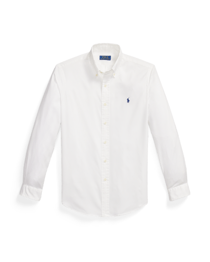 Chemise Oxford teinte en pièce Slim Fit