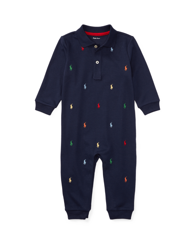 Combinaison poney Polo en coton doux