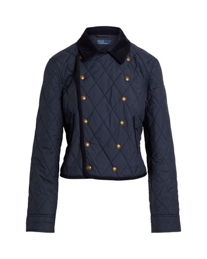 Veste matelassée croisée