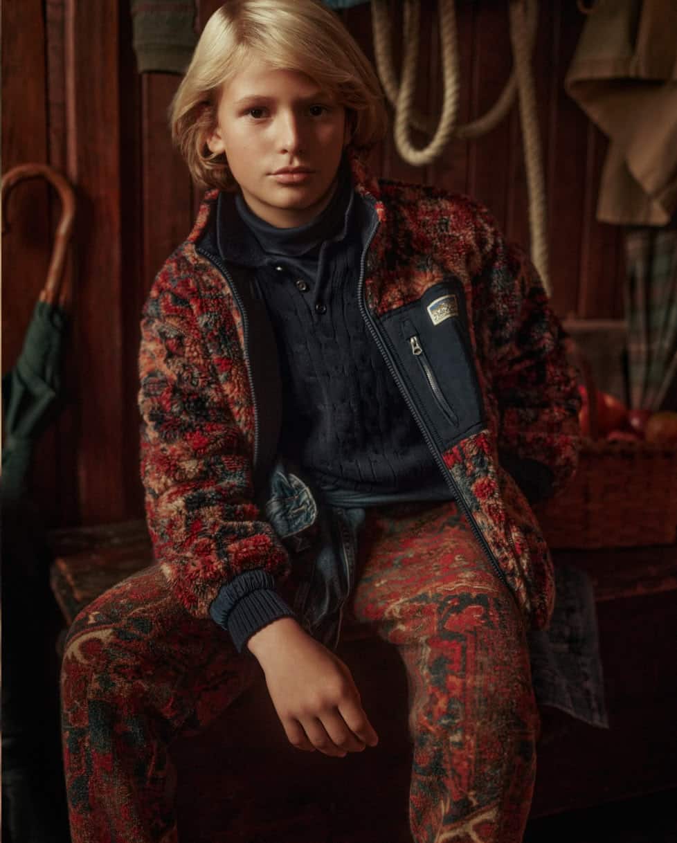 Veste réversible à col cheminée