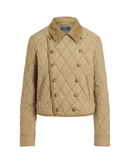 Veste matelassée croisée